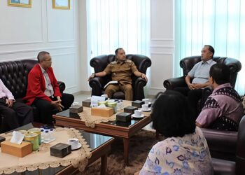 Wali Kota Tebing Tinggi Ajak Lakukan Penguatan Kerukunan Antar Umat Bergama, Saat Menerima Audiensi Pengurus BKAG