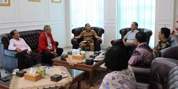 Wali Kota Tebing Tinggi Ajak Lakukan Penguatan Kerukunan Antar Umat Bergama, Saat Menerima Audiensi Pengurus BKAG
