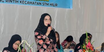 TP PKK Deli Serdang Monitoring UP2K Kecamatan STM Hilir