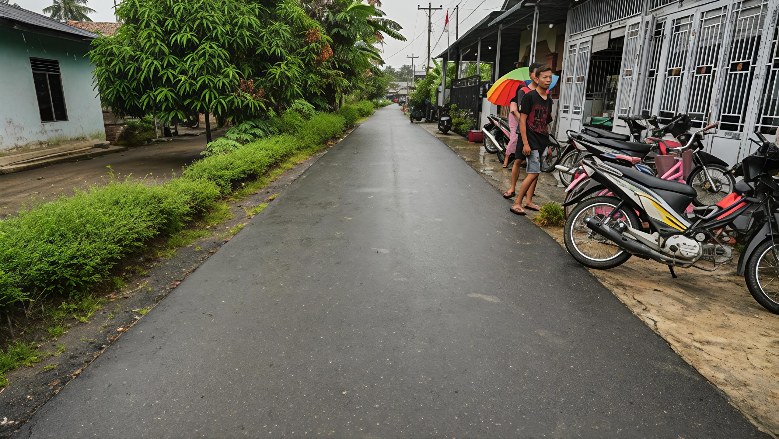 Jalan Desa Tandem Hilir Mulus Setelah Menanti 81 Tahun, Siti Gembira  - IMG 20260904 084005 scaled