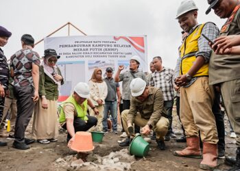 Pembangunan Kampung Nelayan Merah Putih Pantai Labu Deli Serdang, Selesai Dalam 120 Hari