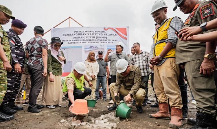 Pembangunan Kampung Nelayan Merah Putih Pantai Labu Deli Serdang, Selesai Dalam 120 Hari 2 Pembangunan Kampung Nelayan Merah Putih Pantai Labu Deli Serdang, Selesai Dalam 120 Hari