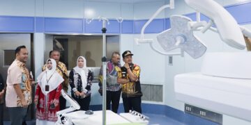 Wali Kota Tebing Tinggi Tinjau Faslab Kateterisasi (Cath Lab) Bantuan Kemenkes RI Di RSKP