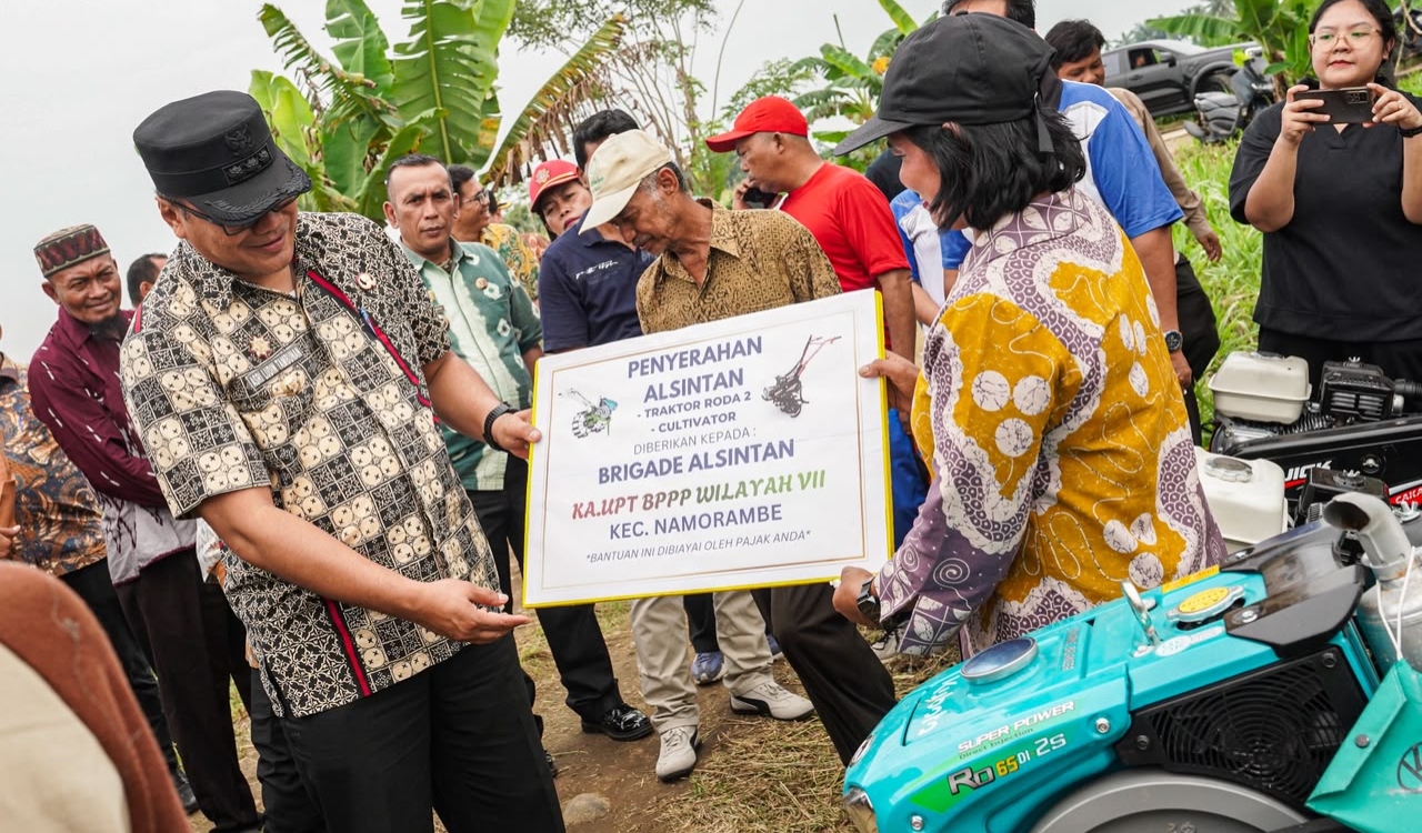 Namorambe Dikembangkan Sebagai Sentra Budidaya Bawang Merah, Bupati Deli Serdang Lakukan Tanam Perdana  - IMG 20260926 090213