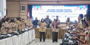 Pelatihan Konten Kreator Kehumasan Bagi Pembina Dan Penegak-Pandega Pramuka Deli Serdang 