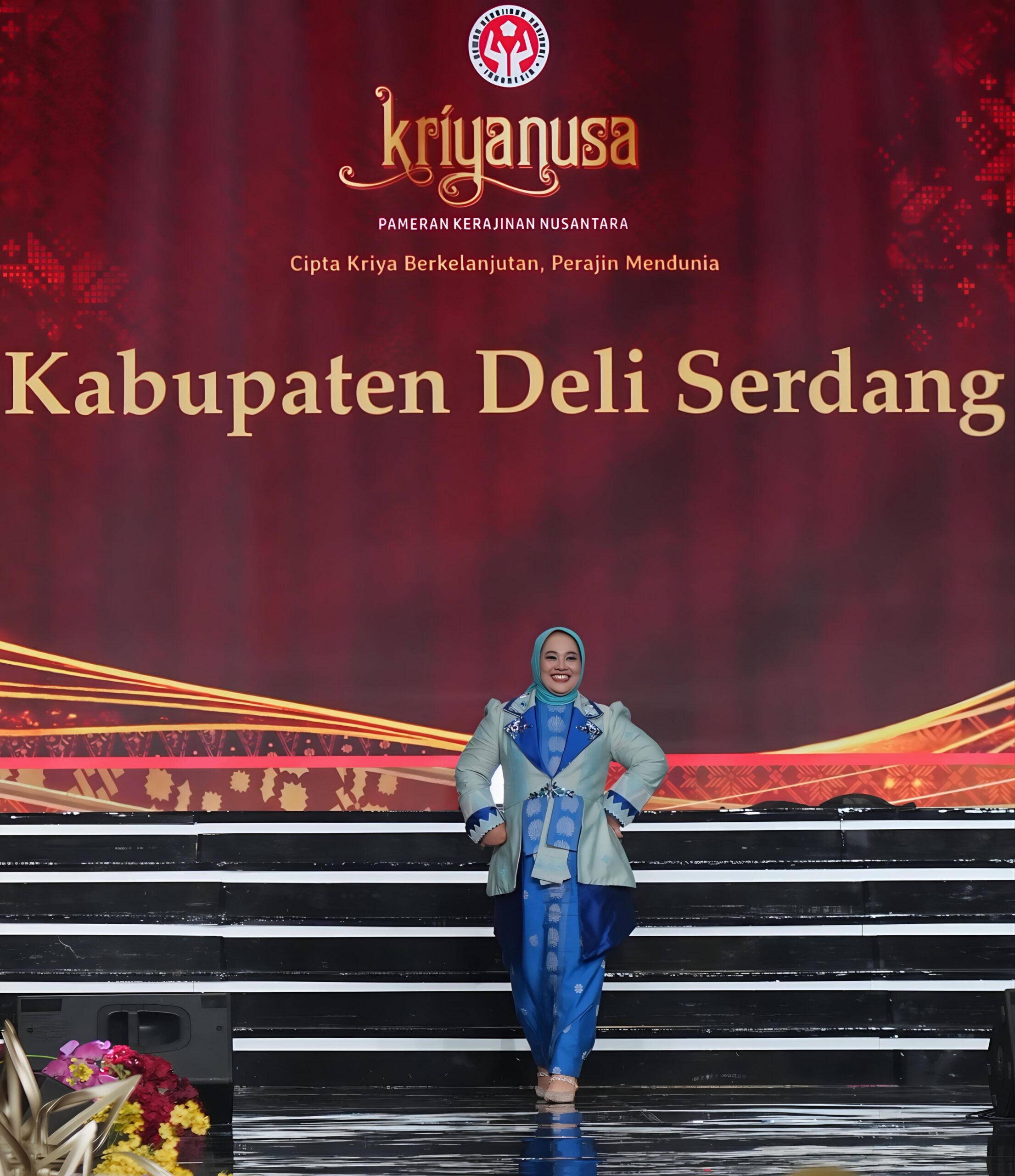 Kain Tenun Deli Serdang Tampil Dalam Parade Pakaian Daerah Kriyanusa 2026 Di Jakarta 6 Kain Tenun Deli Serdang Tampil Dalam Parade Pakaian Daerah Kriyanusa 2026 Di Jakarta - IMG 20260929 104809 scaled