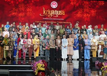 Kain Tenun Deli Serdang Tampil Dalam Parade Pakaian Daerah Kriyanusa 2026 Di Jakarta