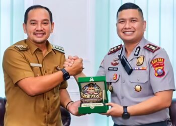 Wali Kota H. Iman Irdian Saragih Terima Kunjungan Kapolres Baru Tebing Tinggi AKBP Hotmartua Ambarita