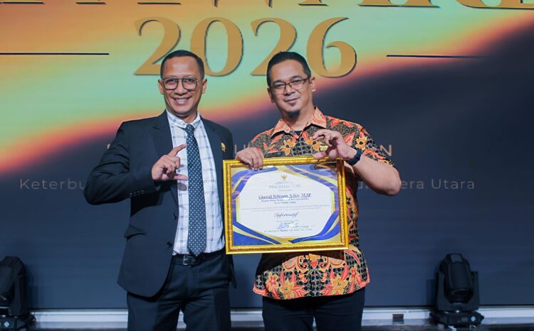 Pemko Tebing Tinggi Raih Predikat Informatif KI Sumut Award 2026