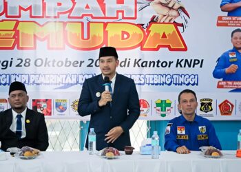 Wali Kota H. Iman Irdian Saragih Ingatkan Pemuda, Dalam Sampaikan Aspirasi Maupun Kritik, Kedepankan Kebenaran Dan Hindari Kebencian