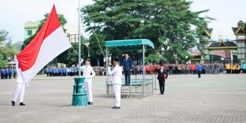 Peringatan Sumpah Pemuda Ke-98 Di Kota Tebing Tinggi, Wali Kota Iman Irdian Ajak Kobarkan Semangat Patriotisme Dan Empati